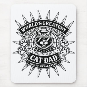 Världens största tunga Metall Cat Pappa Musmatta