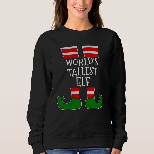 VÄRLDENS TALLEST ELF-fina jul T Shirt (Framsida)