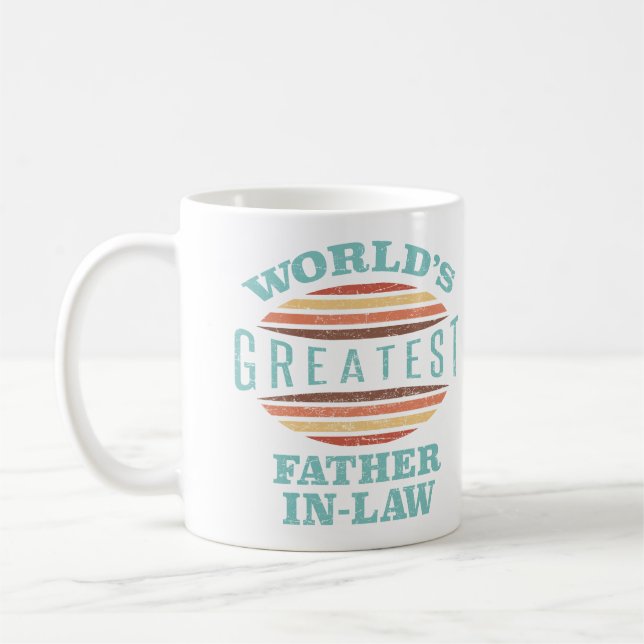 Världens Underbarare Far-i-juridik Kaffemugg (Vänster)