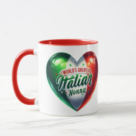Världens Underbarare italienska nonna-Novelty Mugg