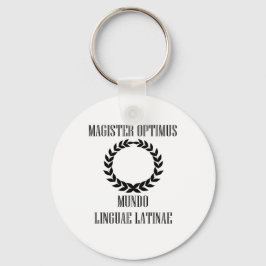 Världens Underbarare latinska lärare (hane) Nyckelring