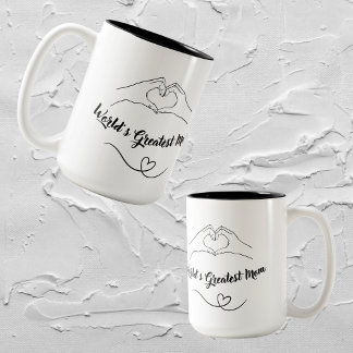 Världens Underbarare Mamma-formgivning Gift Mugg