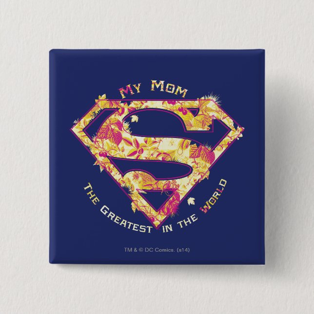 Världens Underbarare Mamma Knapp (Framsida)