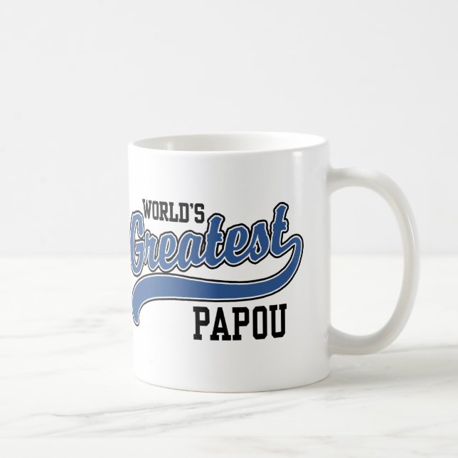 Världens Underbarare papou Kaffemugg (Höger)