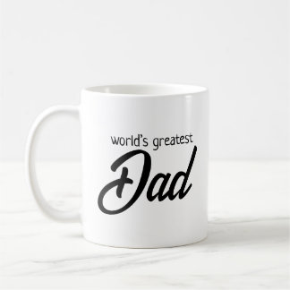 Världens Underbarare Pappa - nr 1, Fars dag-gåva Kaffemugg