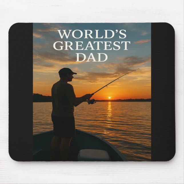 Världens Underbarare Pappa - Sunset Castaway Musmatta (Framsidan)