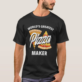 Världens Underbarare Pizza Maker T Shirt