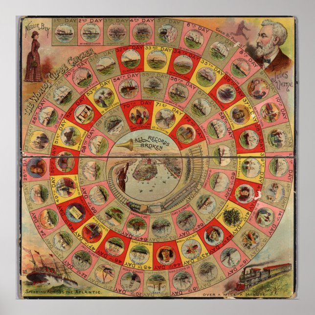 Världens världsomspännande cirkler poster (Framsidan)