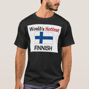 Världens varmaste finska t shirt