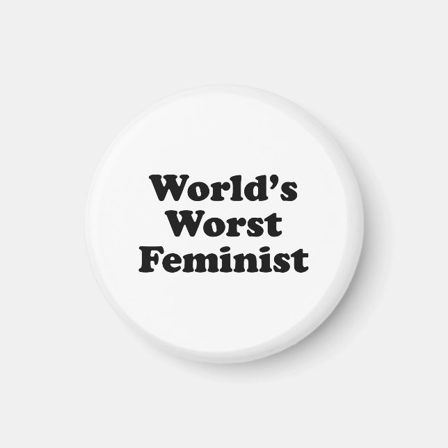 Världens värsta feminist magnet (Framsidan)