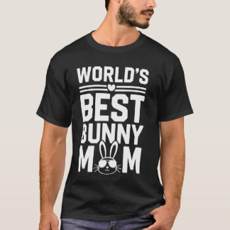Världensu2019s Bästa Kaninmamma Kvinnor Kaninälska T Shirt
