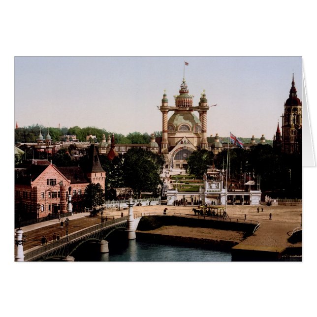 Världets rättvisa Stockholmsprogram - Sverige Hälsningskort (Framsidan Horizontal)