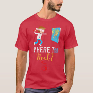 Världresenärsgåvor för internationella världresenä t shirt
