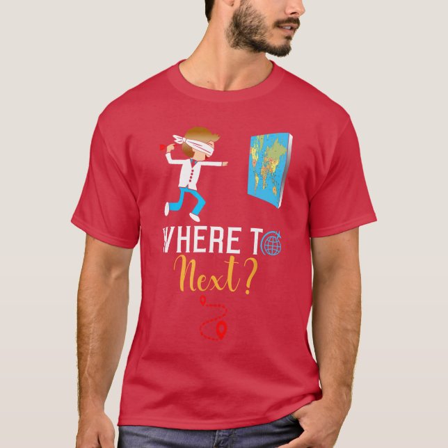 Världresenärsgåvor för internationella världresenä t shirt (Framsida)
