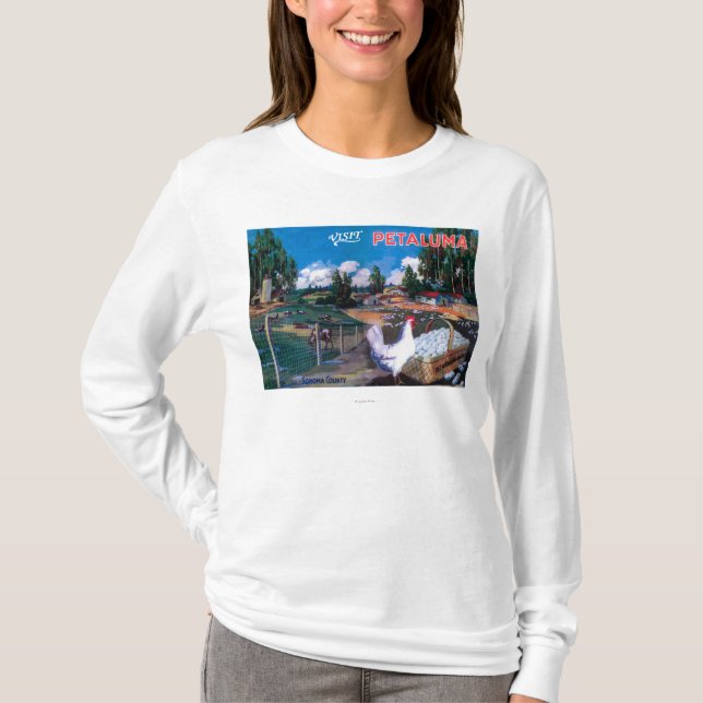 Världs affisch för äggbasket t-shirt (Framsida)