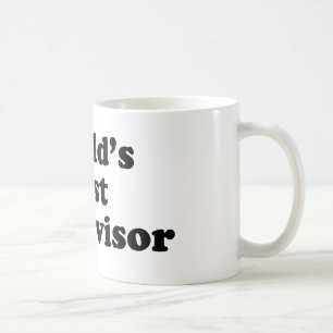 Världs bäst arbetsledare kaffemugg