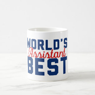 Världs bäst assistent kaffemugg