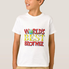Världs bäst broder t-shirt