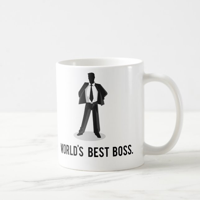 Världs bäst chef kaffemugg (Höger)