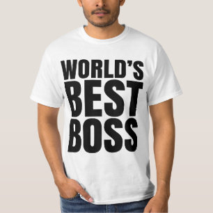 VÄRLDS BÄST CHEFT-tröja T-shirt