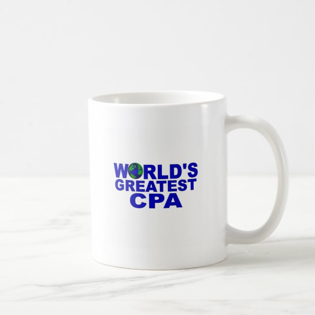 Världs bäst CPA Kaffemugg (Höger)