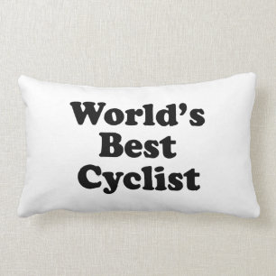 Världs bäst cyklist lumbarkudde