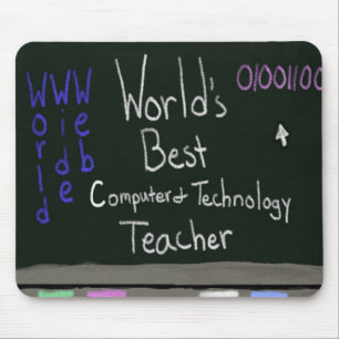 Världs bäst datorlärare Mousepad Musmatta