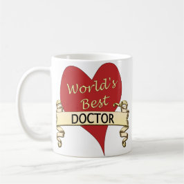 Världs bäst doktor kaffemugg