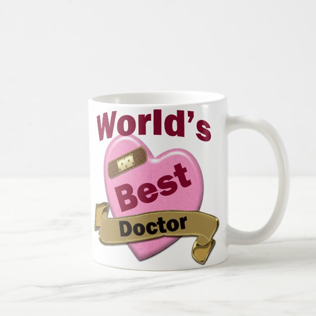 Världs bäst doktor mugg (Höger)