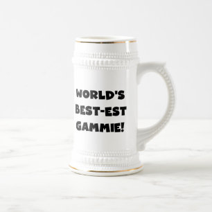 Världs Bäst-est Gammie svartvita gåvor Sejdel