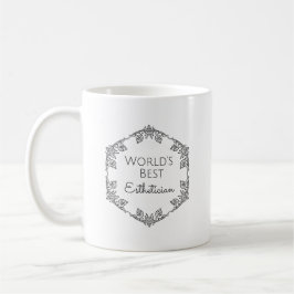 Världs bäst Estheticiangåva 3 Kaffemugg