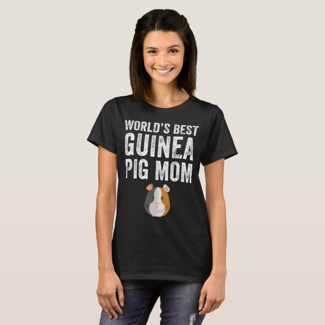 Världs bäst försökskaninmamma tee shirt (Hel framsida)
