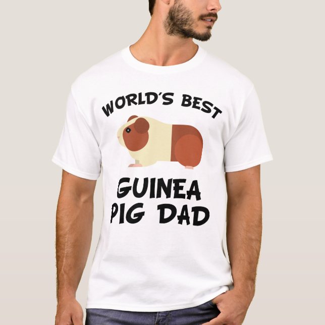 Världs bäst försökskaninpappa t shirt (Framsida)
