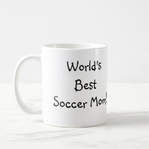Världs bäst fotbollmamma! kaffemugg