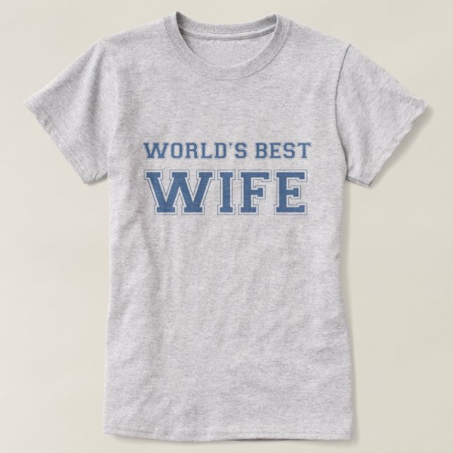 Världs bäst fru tee (Design framsida)