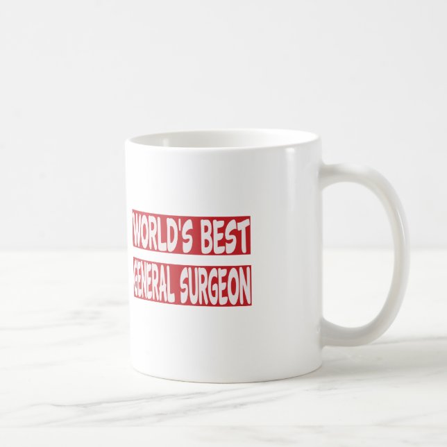 Världs bäst General Kirurg Kaffemugg (Höger)