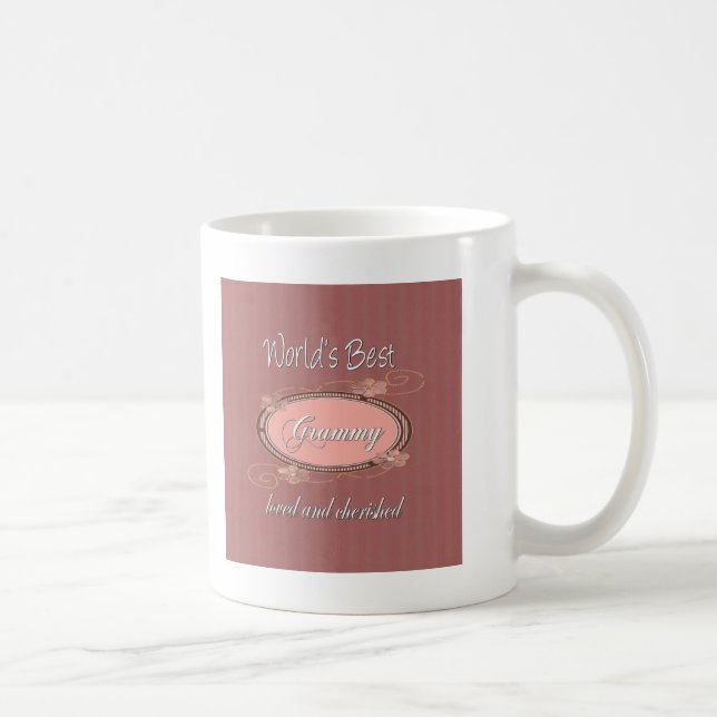 Världs bäst Grammy serie Kaffemugg (Höger)