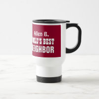 Världs bäst GRANN i RÖDBRUN modern A06