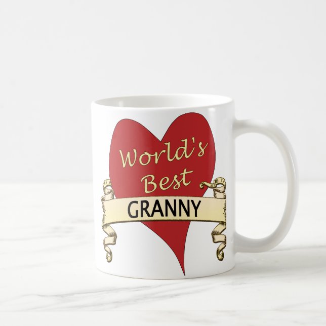Världs bäst Granny Kaffemugg (Höger)