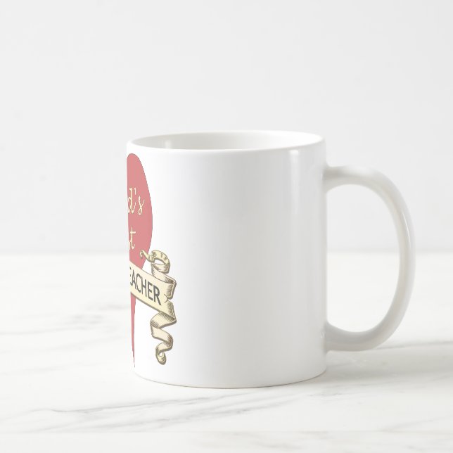 Världs bäst historielärare kaffemugg (Höger)