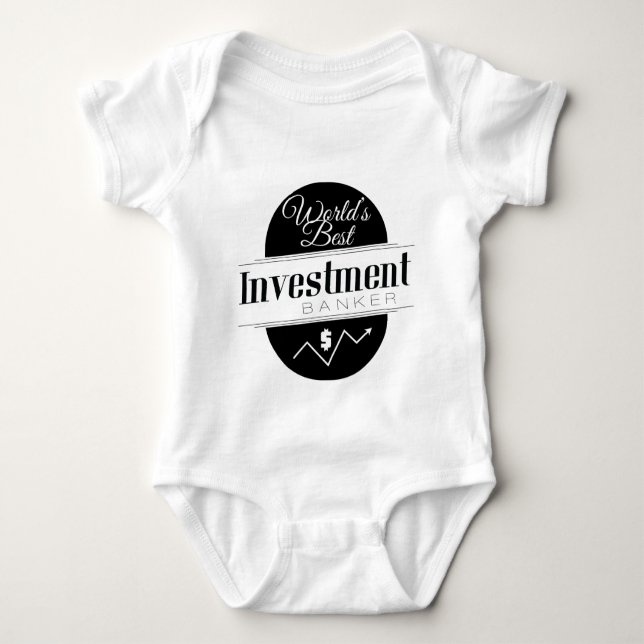 Världs bäst investmentbankir t-shirt (Framsida)