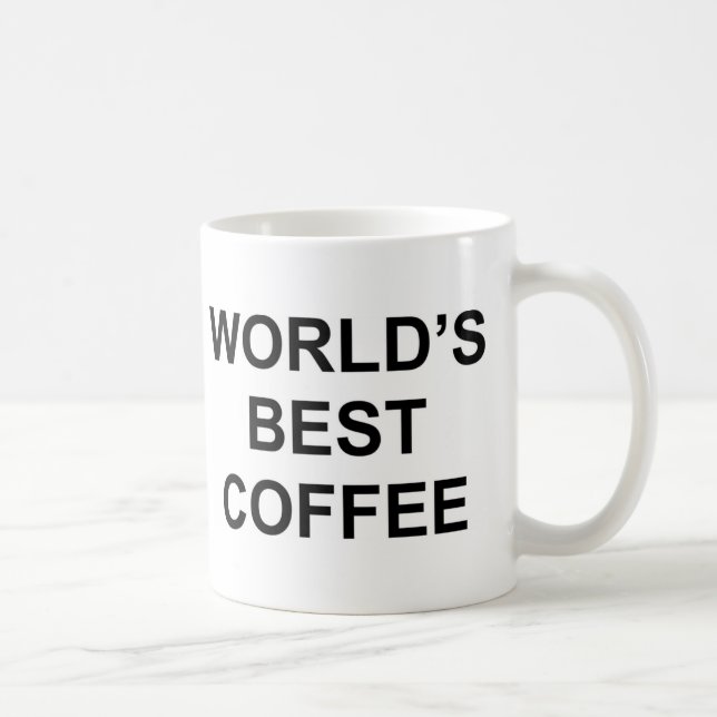 Världs bäst kaffe kaffemugg (Höger)