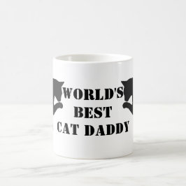 Världs bäst kattpappa kaffemugg