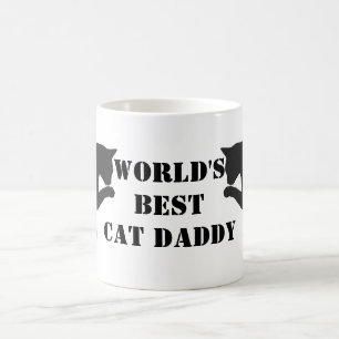 Världs bäst kattpappa kaffemugg