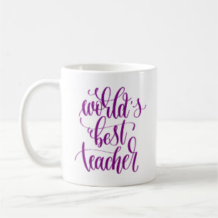 Världs bäst lärare kaffemugg