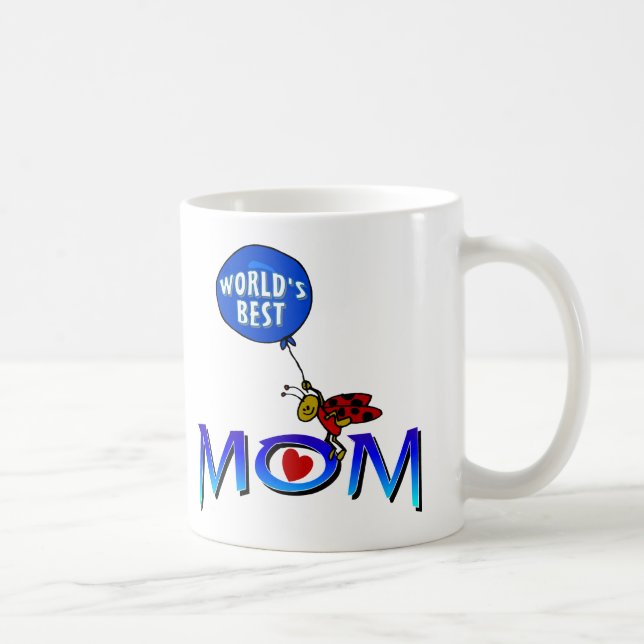 Världs bäst mamma kaffemugg (Höger)