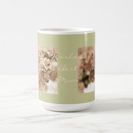 Världs bäst mammaApple blommar Kaffemugg