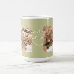 Världs bäst mammaApple blommar Kaffemugg