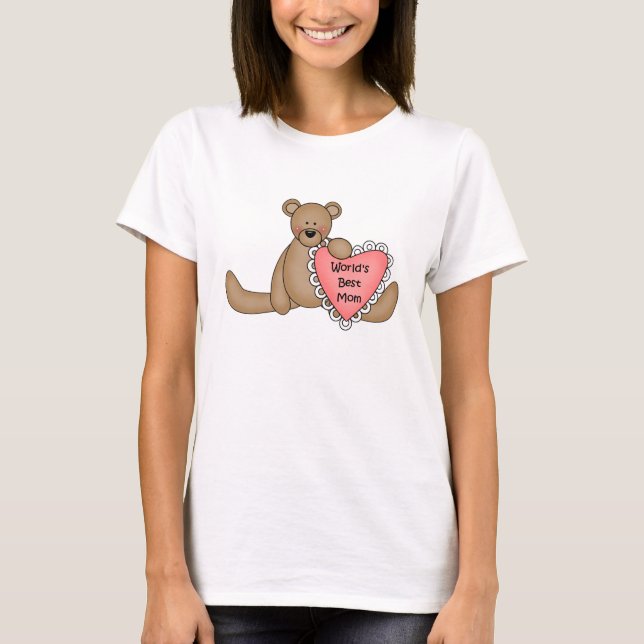 Världs bäst mammaT-tröja Tee Shirt (Framsida)