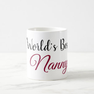 Världs bäst mammor, barnflicka, Nini, mormor Kaffemugg